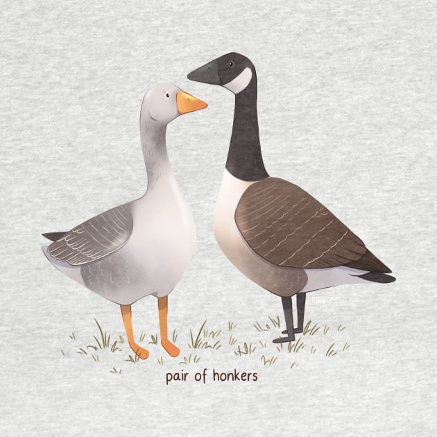 Pair of Honkers by Melissa Jan